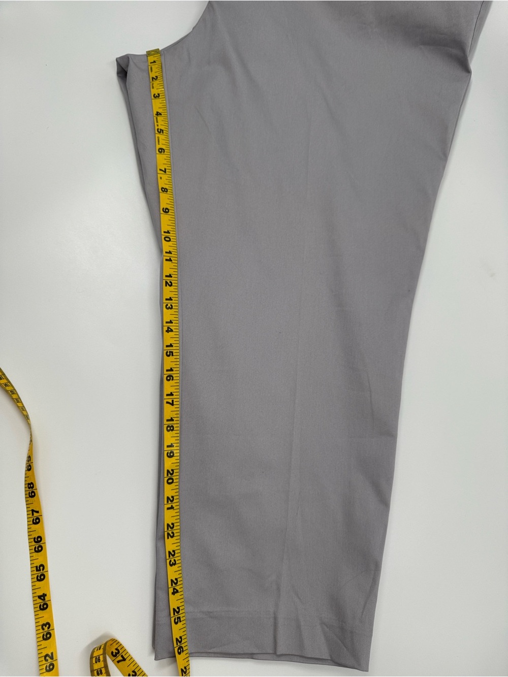 NWT Liz Claiborne Classic Light Gray Straight-Leg Dress Pants Size 24W - Picture 7 of 8